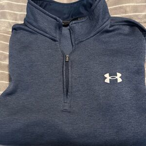 Under Armour Navy Quarter-Zip Pullover